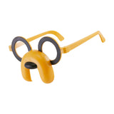 Maxbell Cute Children's Sunglasses Glasses Vintage for Party Kids Gifts yellow