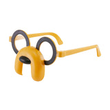 Maxbell Cute Children's Sunglasses Glasses Vintage for Party Kids Gifts yellow