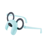 Maxbell Cute Children's Sunglasses Glasses Vintage for Party Kids Gifts blue