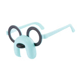 Maxbell Cute Children's Sunglasses Glasses Vintage for Party Kids Gifts blue
