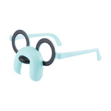 Maxbell Cute Children's Sunglasses Glasses Vintage for Party Kids Gifts blue