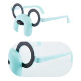 Maxbell Cute Children's Sunglasses Glasses Vintage for Party Kids Gifts blue