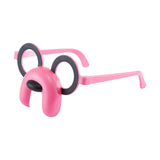 Maxbell Cute Children's Sunglasses Glasses Vintage for Party Kids Gifts pink