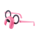 Maxbell Cute Children's Sunglasses Glasses Vintage for Party Kids Gifts pink