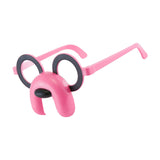 Maxbell Cute Children's Sunglasses Glasses Vintage for Party Kids Gifts pink