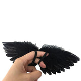 Maxbell Novelty Wing Costume Accessory Costume Props for Festival Children Kids black