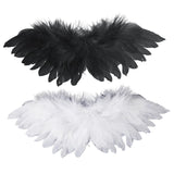 Maxbell Novelty Wing Costume Accessory Costume Props for Festival Children Kids black