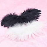 Maxbell Novelty Wing Costume Accessory Costume Props for Festival Children Kids white