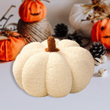 Maxbell Pumpkin Throw Pillow convenient Decorative Durable for Birthday Halloween Party 28cm White