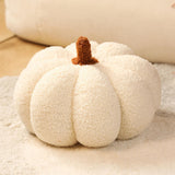 Maxbell Pumpkin Throw Pillow convenient Decorative Durable for Birthday Halloween Party 28cm White