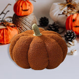 Maxbell Pumpkin Throw Pillow convenient Decorative Durable for Birthday Halloween Party 20cm Brown