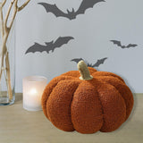 Maxbell Pumpkin Throw Pillow convenient Decorative Durable for Birthday Halloween Party 20cm Brown