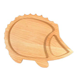 Maxbell Wood Serving Tray Decoration Handmade Platter Home Decor for Bread Fruit Hedgehog