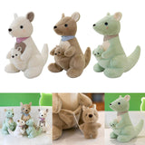 Maxbell Simulation Doll Plush Toy Wild Animal for Living Room Decoration 26cm white