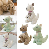 Maxbell Simulation Doll Plush Toy Wild Animal for Living Room Decoration 26cm white