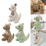 Maxbell Simulation Doll Plush Toy Wild Animal for Living Room Decoration 26cm white