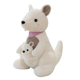 Maxbell Simulation Doll Plush Toy Wild Animal for Living Room Decoration 26cm white