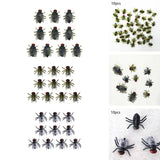 Maxbell Simulation Flies Insect Props for April Fools Day Joke Toy Prank Toy Props Large