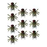Maxbell Simulation Flies Insect Props for April Fools Day Joke Toy Prank Toy Props Green