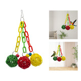 Maxbell Bite Hanging Cage Swing Supplies Tearing Toy for Lovebirds Conures
