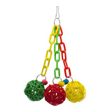 Maxbell Bite Hanging Cage Swing Supplies Tearing Toy for Lovebirds Conures
