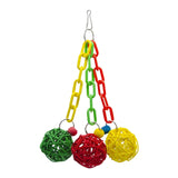 Maxbell Bite Hanging Cage Swing Supplies Tearing Toy for Lovebirds Conures