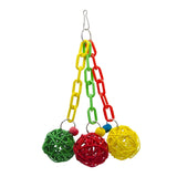 Maxbell Bite Hanging Cage Swing Supplies Tearing Toy for Lovebirds Conures