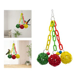 Maxbell Bite Hanging Cage Swing Supplies Tearing Toy for Lovebirds Conures