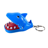 Maxbell Mouth Bite Finger with Keychain Teeth Game Backpack Accessories for Boys Shark
