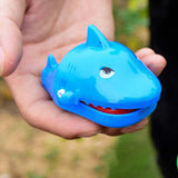 Maxbell Mouth Bite Finger with Keychain Teeth Game Backpack Accessories for Boys Shark