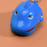 Maxbell Mouth Bite Finger with Keychain Teeth Game Backpack Accessories for Boys Shark