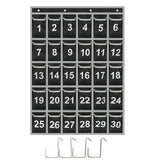 Maxbell Pocket Chart Underwear Sock Storage Multi Pocket Storage Bag Wall Hanging 59x79cm