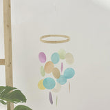 Maxbell Creative Colorful Shell Wind Chime Pendant Props for Home Outside Ornaments