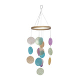 Maxbell Creative Colorful Shell Wind Chime Pendant Props for Home Outside Ornaments