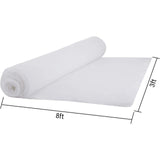 Maxbell 2 Pieces Snow Blanket Roll Covering Decorations Thickened for Carpet