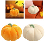 Maxbell Plush Stuffed Pumpkin Throw Pillow for Photography Props Halloween Bedroom Orange