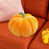 Maxbell Plush Stuffed Pumpkin Throw Pillow for Photography Props Halloween Bedroom Orange