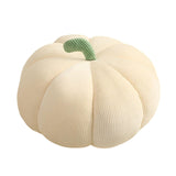 Maxbell Plush Stuffed Pumpkin Throw Pillow for Photography Props Halloween Bedroom Beige