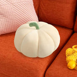 Maxbell Plush Stuffed Pumpkin Throw Pillow for Photography Props Halloween Bedroom Beige