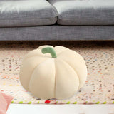 Maxbell Plush Stuffed Pumpkin Throw Pillow for Photography Props Halloween Bedroom Beige