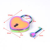 Maxbell Lock Decoration with Key Hardware Luggage Locker Classroom Notebook