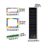 Maxbell Management Pocket Chart Table Reward Distribute for Wall Kindergarten Office
