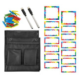 Maxbell Management Pocket Chart Table Reward Distribute for Wall Kindergarten Office