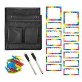 Maxbell Management Pocket Chart Table Reward Distribute for Wall Kindergarten Office