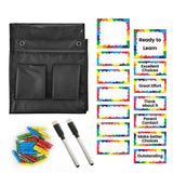 Maxbell Management Pocket Chart Table Reward Distribute for Wall Kindergarten Office