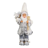 Maxbell Standing Christmas Doll Ornaments Standing Santa for Office Home Decorations 30cm