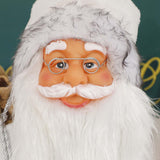 Maxbell Standing Christmas Doll Ornaments Standing Santa for Office Home Decorations 30cm