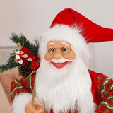 Maxbell Standing Santa Claus Doll Christmas Decoration Collectible Cute Size S