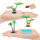 Maxbell Aquarium Simulation aquatic Decor Education Kid Toy for Home Style B