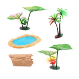 Maxbell Aquarium Simulation aquatic Decor Education Kid Toy for Home Style B